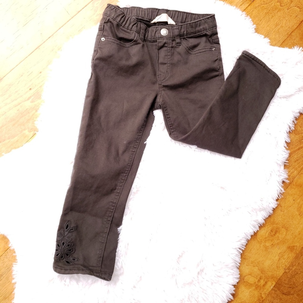 H&M Embroidered Leg Pants